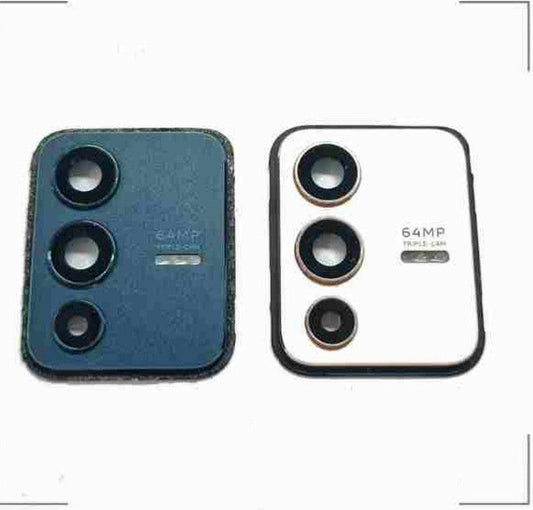 Ouxa Back Camera Glass Lens with Frame for Vivo V23 : Blue