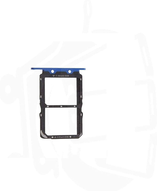 Ouxa Sim Tray Slot Holder for Huawei Honor 20 Blue