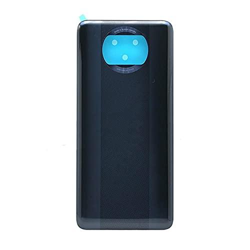 Ouxa Battery Door Back Panel Housing for Xiaomi Poco X3 : Black