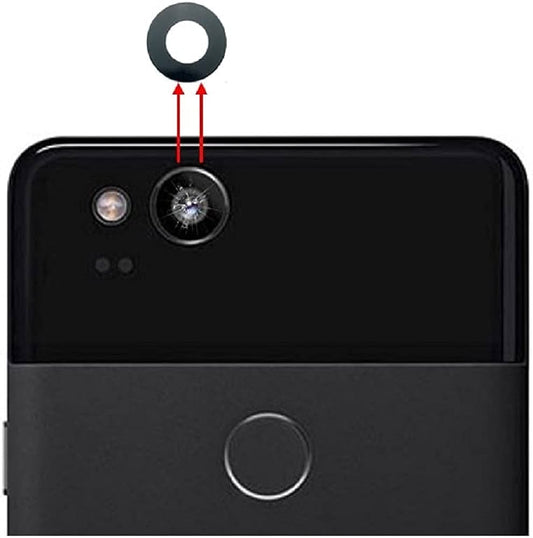 Ouxa Back Camera Glass Lens for Google Pixel 2 Black