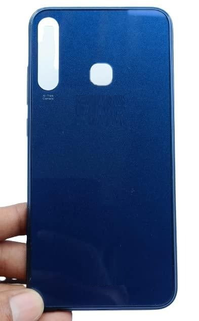 Ouxa Battery Door Back Panel Housing for Infinix Smart 3 Plus (X267) : Aqua Blue