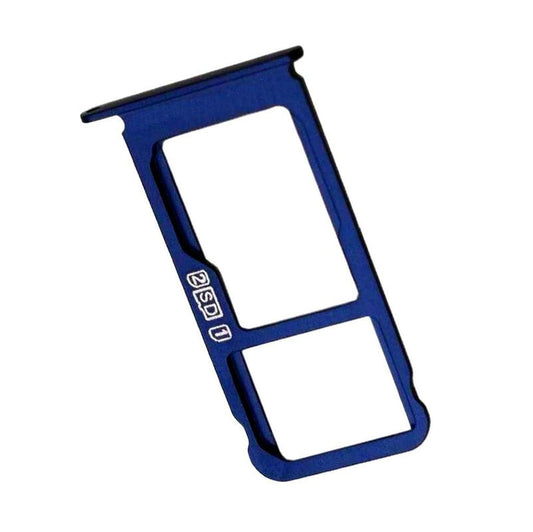 Ouxa Sim Tray Slot Holder for Nokia 6.1 Plus Blue