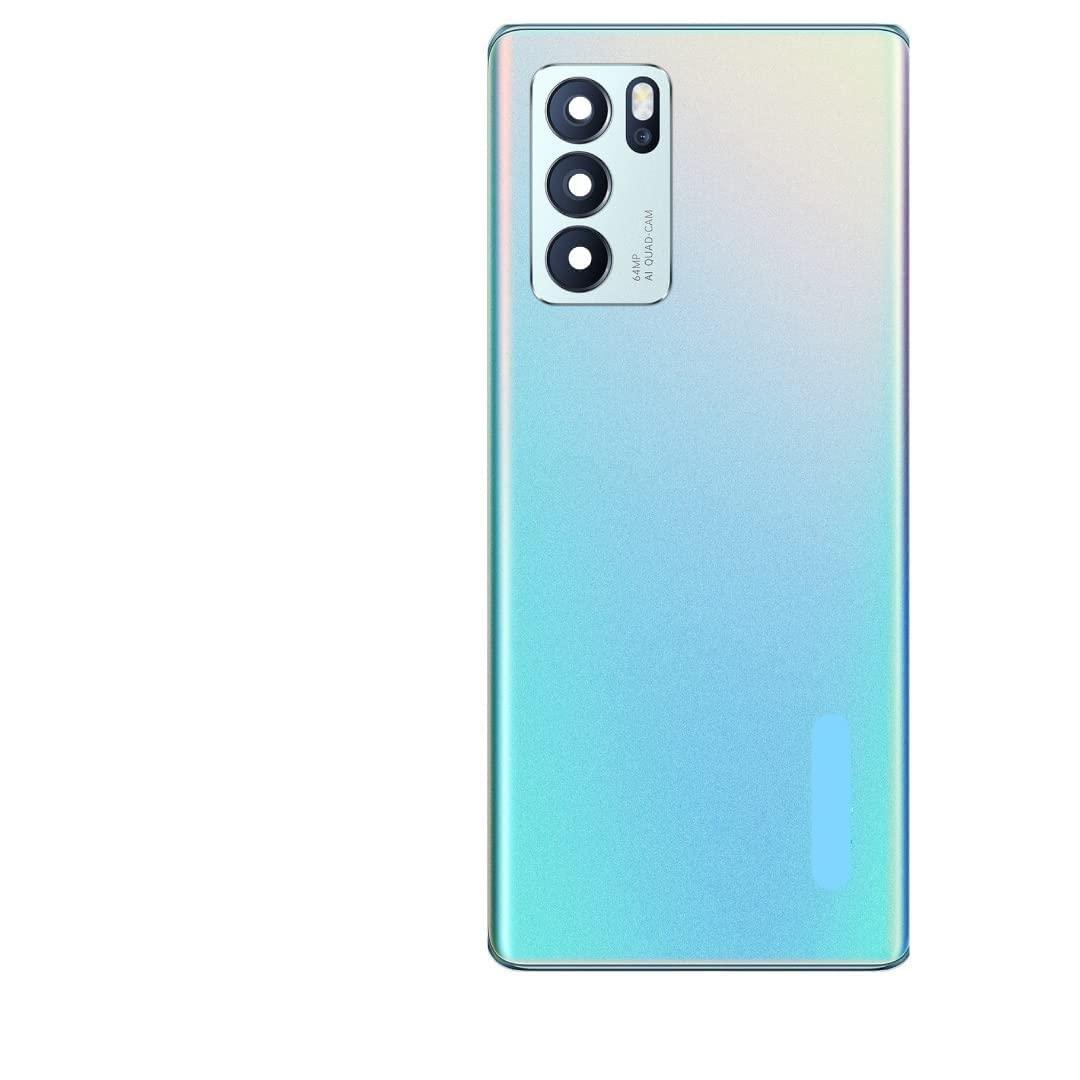 Ouxa Battery Door Back Panel Housing for Reno 6 Pro 5G : Blue