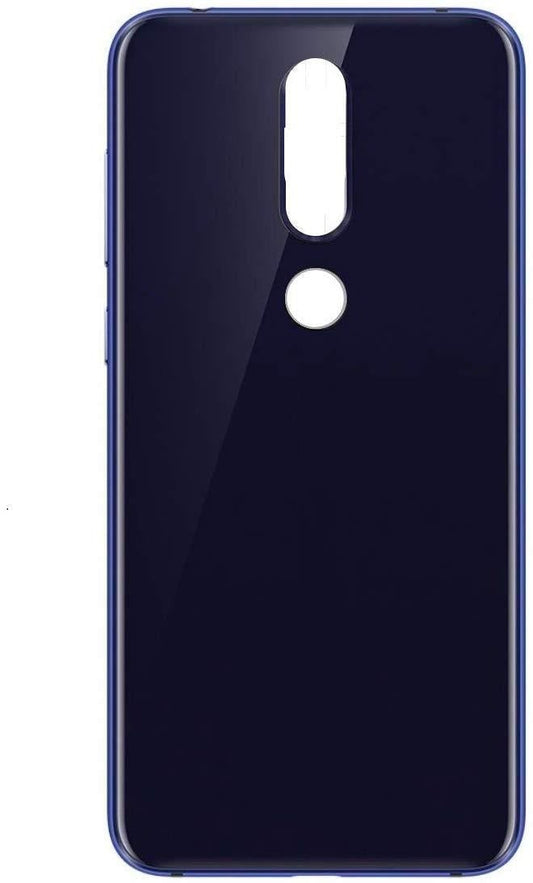 Ouxa Battery Door Back Panel Housing for Nokia 6.1 Plus / 6.1+ : Blue