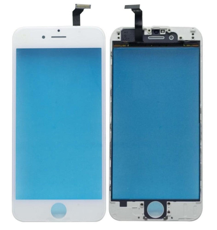 Ouxa Front Glass Touch Screen with OCA for Apple Iphone 6G White