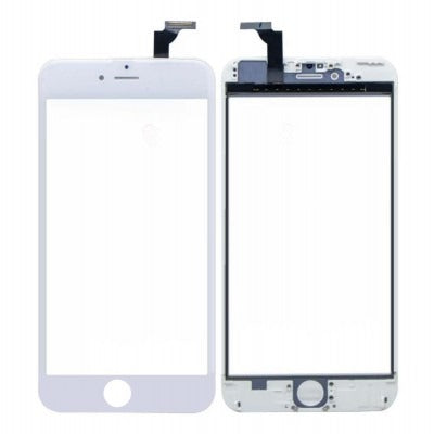 Ouxa Front Glass Touch Screen with OCA for Apple Iphone 6 Plus White