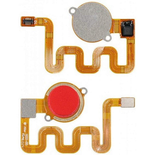 Ouxa Fingerprint Sensor Flex for Xiaomi Redmi 6 Pro Red