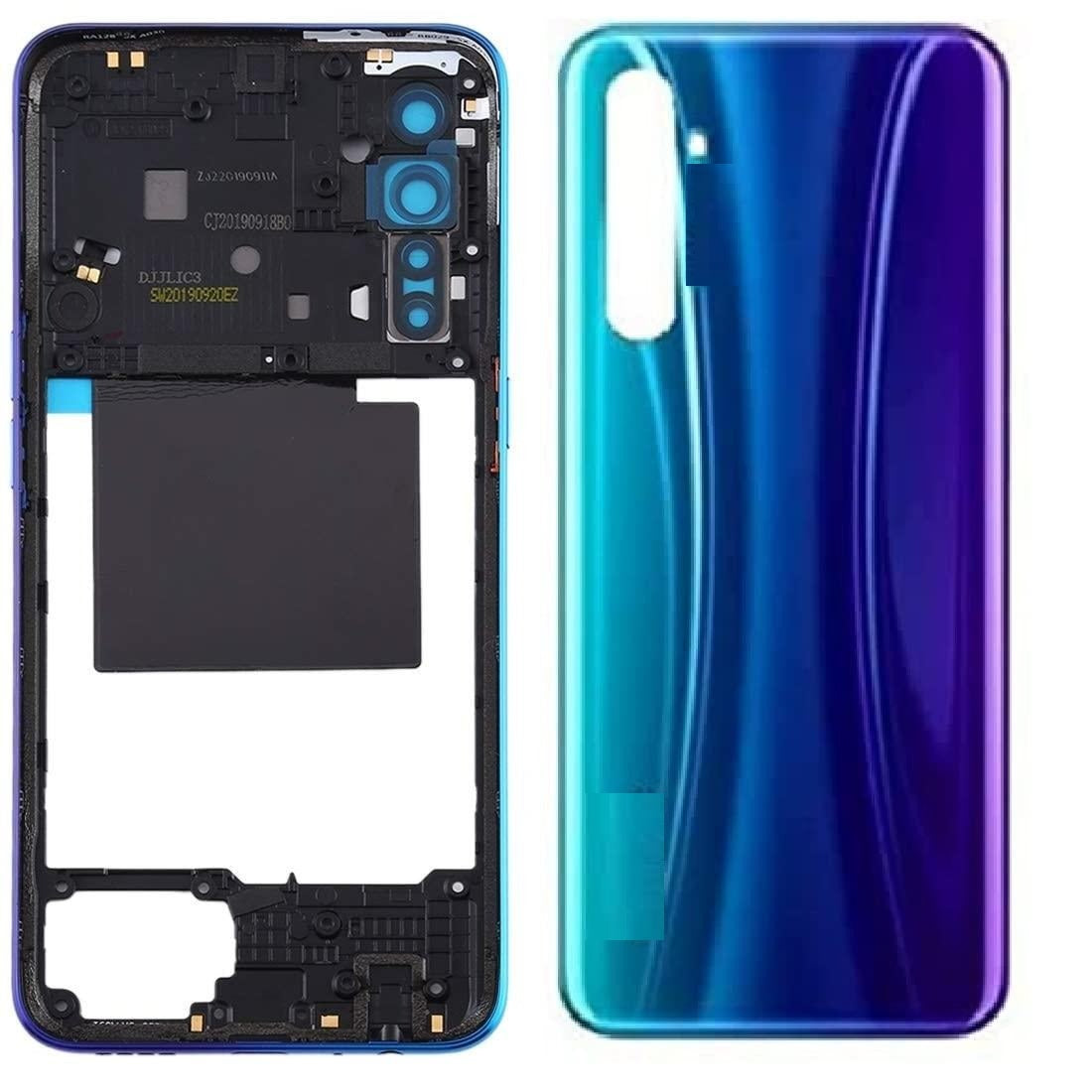 Ouxa Battery Door Back Panel Housing for Realme X2 : Blue