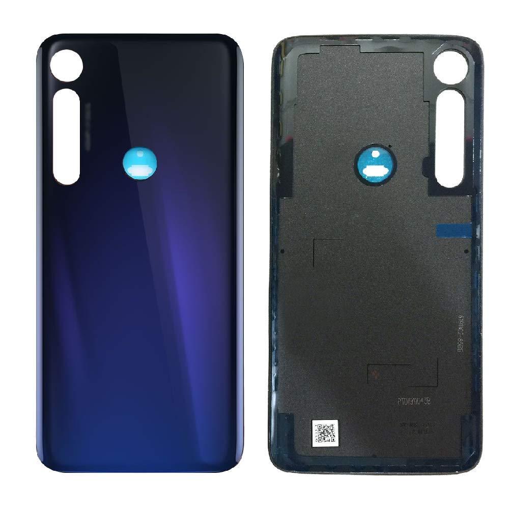 Ouxa Battery Door Back Panel Housing for Motorola Moto G8 Plus : Blue