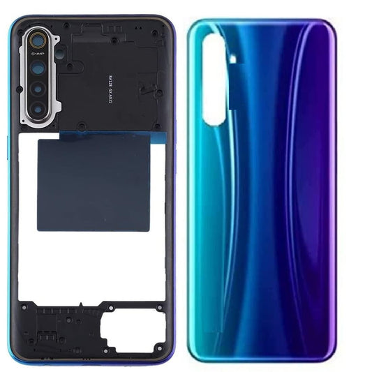 Ouxa Battery Door Back Panel Housing for Realme X2 : Blue