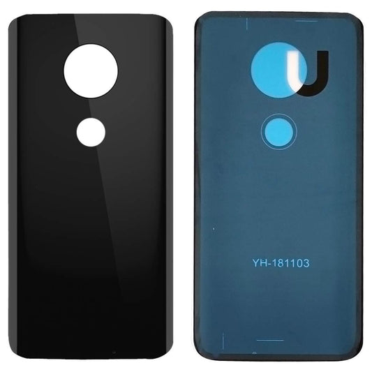 Ouxa Battery Door Back Panel Housing for Motorola Moto G7 : Black