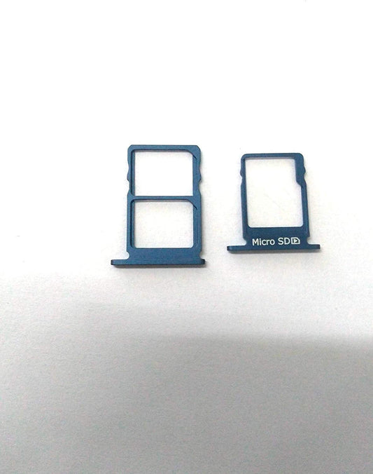 Ouxa Sim Tray Slot Holder for Nokia 5 Blue