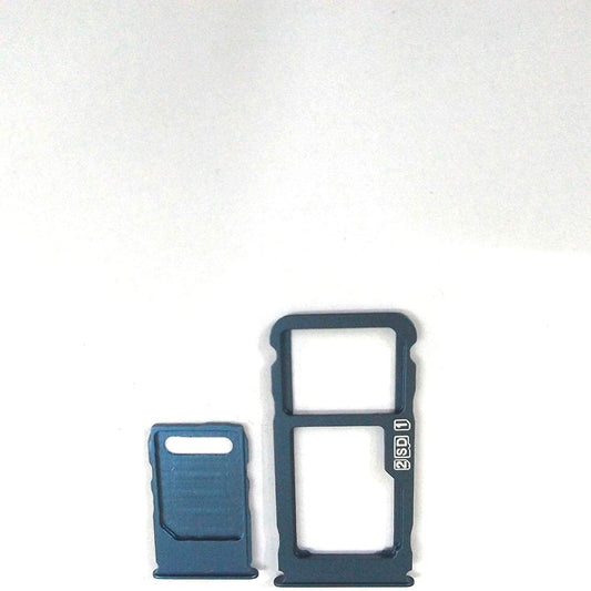 Ouxa Sim Tray Slot Holder for Nokia 3.1 (Nokia 3 2018) Blue