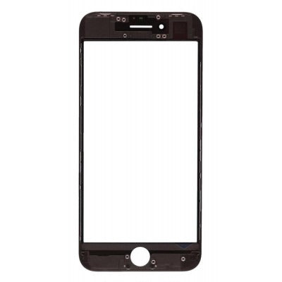 Ouxa Front Glass Touch Screen for Apple Iphone 8  Black