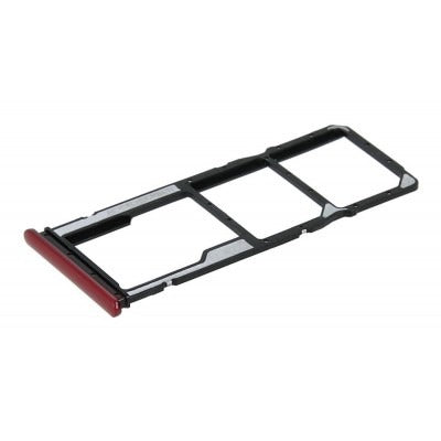 Ouxa Sim Tray Slot Holder for Xiaomi Redmi 8 Red