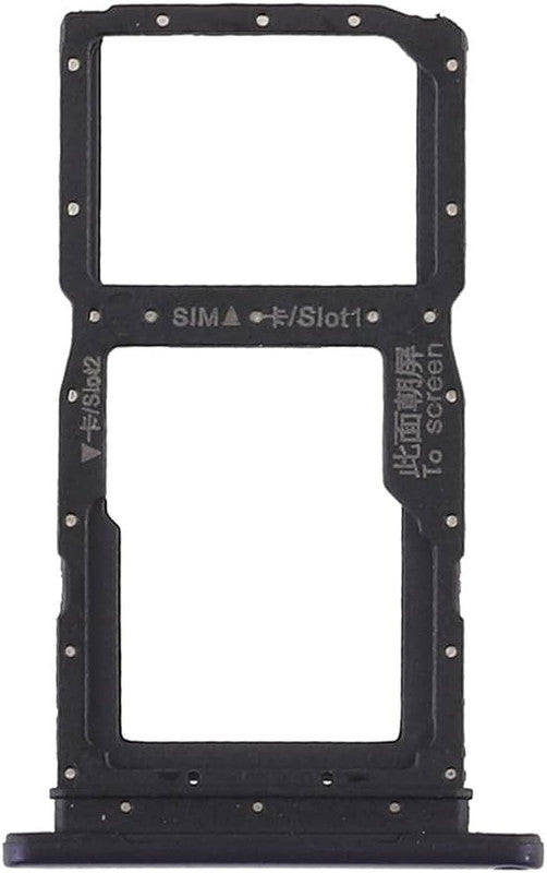 Ouxa Sim Tray Slot Holder for Huawei Honor 9X Black