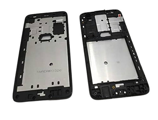 Ouxa LCD Frame Middle Chassis for Samsung Galaxy A02 Core Black