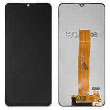 Ouxa Lcd Display Combo Folder for Samsung Galaxy A02 Black