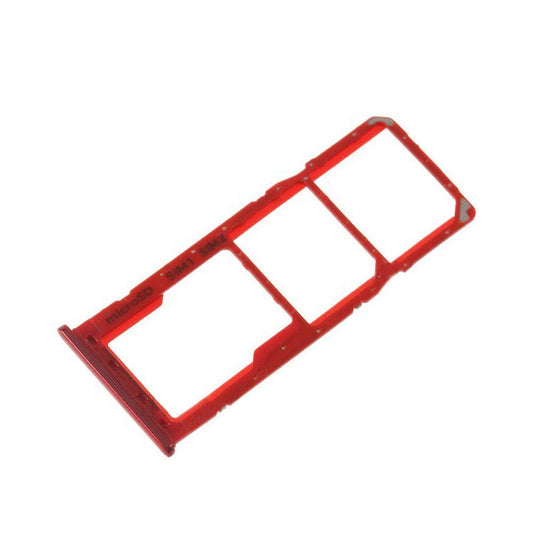 Ouxa Sim Tray Slot Holder for Samsung Galaxy A10 Red