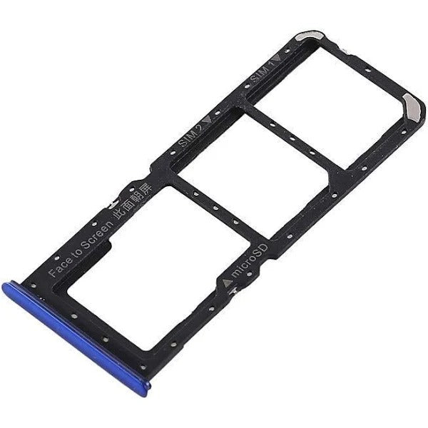 Ouxa Sim Tray Slot Holder for Oppo A11K Blue