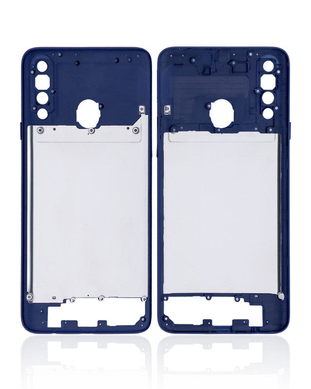 Ouxa Middle Ring Outer Frame for Samsung Galaxy A20S Blue