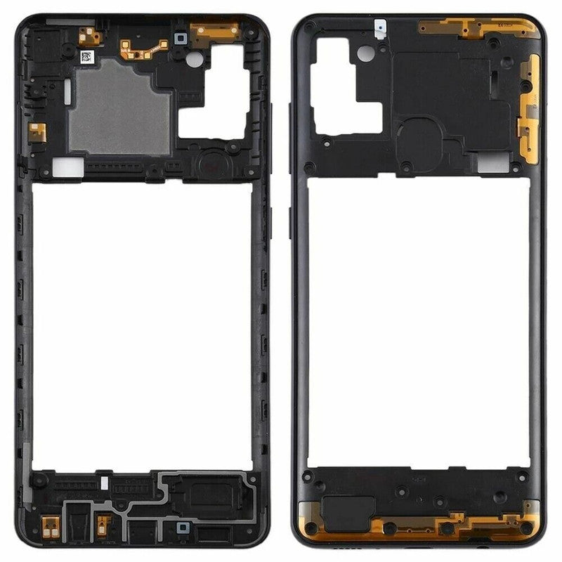 Ouxa Middle Ring Outer Frame for Samsung Galaxy A21S Black