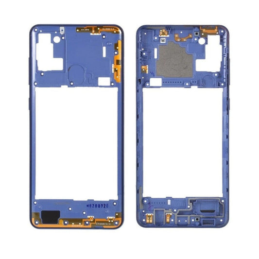 Ouxa Middle Ring Outer Frame for Samsung Galaxy A21S Blue