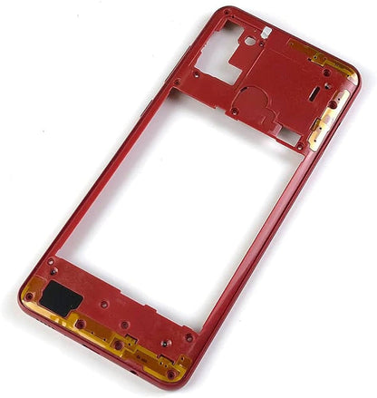 Ouxa Middle Ring Outer Frame for Samsung Galaxy A21S Red