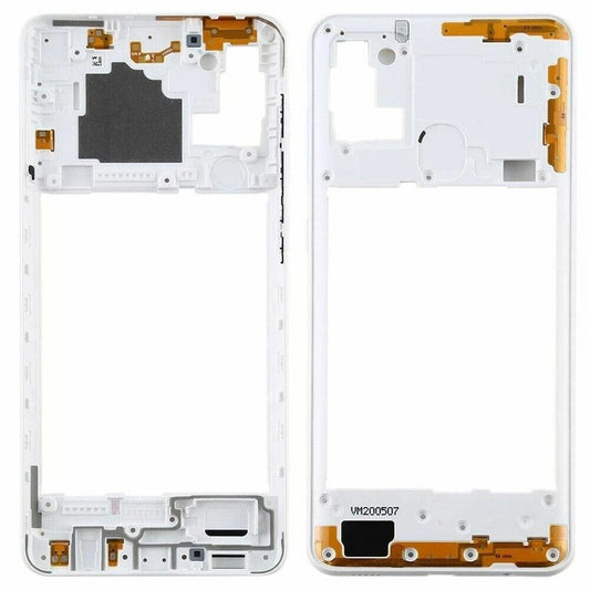 Ouxa Middle Ring Outer Frame for Samsung Galaxy A21S White