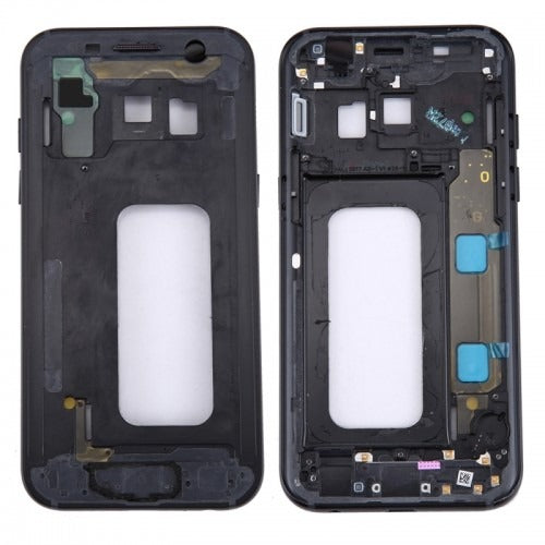 Ouxa LCD Frame Middle Chassis for Samsung Galaxy A3 2017 Black