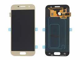 Ouxa Lcd Display Combo Folder for Samsung Galaxy A3 2017 Gold