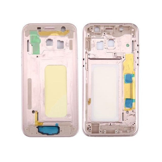 Ouxa LCD Frame Middle Chassis for Samsung Galaxy A3 2017 RoseGold