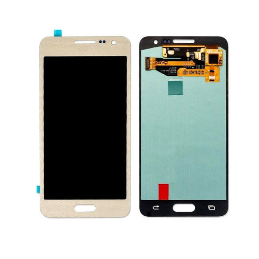 Ouxa Lcd Display Combo Folder for Samsung Galaxy A3 Gold