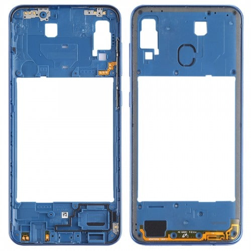 Ouxa Middle Ring Outer Frame for Samsung Galaxy A30 Blue