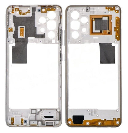 Ouxa Middle Ring Outer Frame for Samsung Galaxy A32 4G White