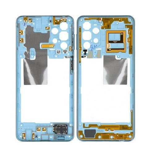 Ouxa Middle Ring Outer Frame for Samsung Galaxy A32 5G Blue