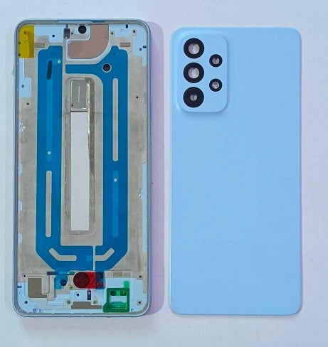 Ouxa Back Panel Housing Body for Samsung Galaxy A33 5G : Blue