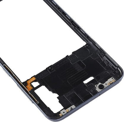 Ouxa Middle Ring Outer Frame for Samsung Galaxy A50 Black