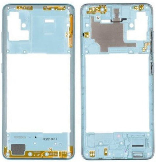 Ouxa Middle Ring Outer Frame for Samsung Galaxy A51 Blue