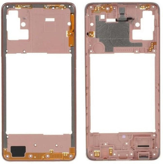 Ouxa Middle Ring Outer Frame for Samsung Galaxy A51 Pink