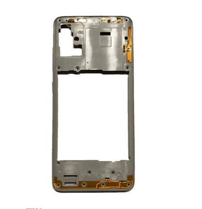 Ouxa Middle Ring Outer Frame for Samsung Galaxy A51 White