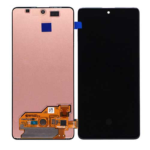 Ouxa Lcd Display Combo Folder for Samsung Galaxy A51 Black