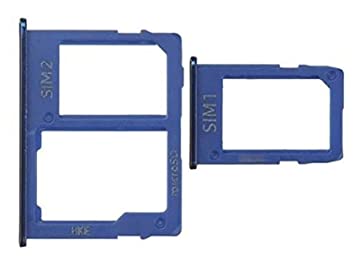 Ouxa Sim Tray Slot Holder for Samsung Galaxy A6 Blue