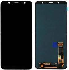 Ouxa Lcd Display Combo Folder for Samsung Galaxy A6 Plus Black