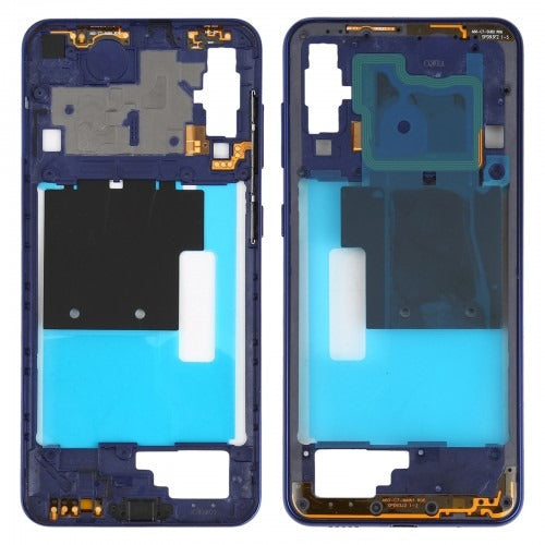 Ouxa Middle Ring Outer Frame for Samsung Galaxy A60 Blue