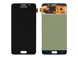 Ouxa Lcd Display Combo Folder for Samsung Galaxy A7 2016 Black