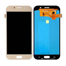 Ouxa Lcd Display Combo Folder for Samsung Galaxy A7 2017 Gold