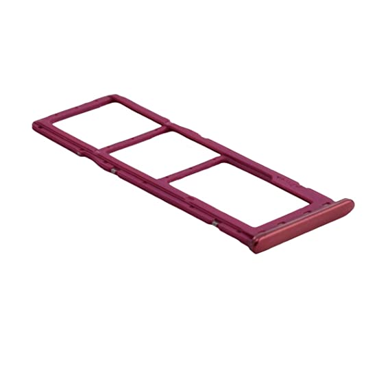 Ouxa Sim Tray Slot Holder for Samsung Galaxy A7 2018 Red