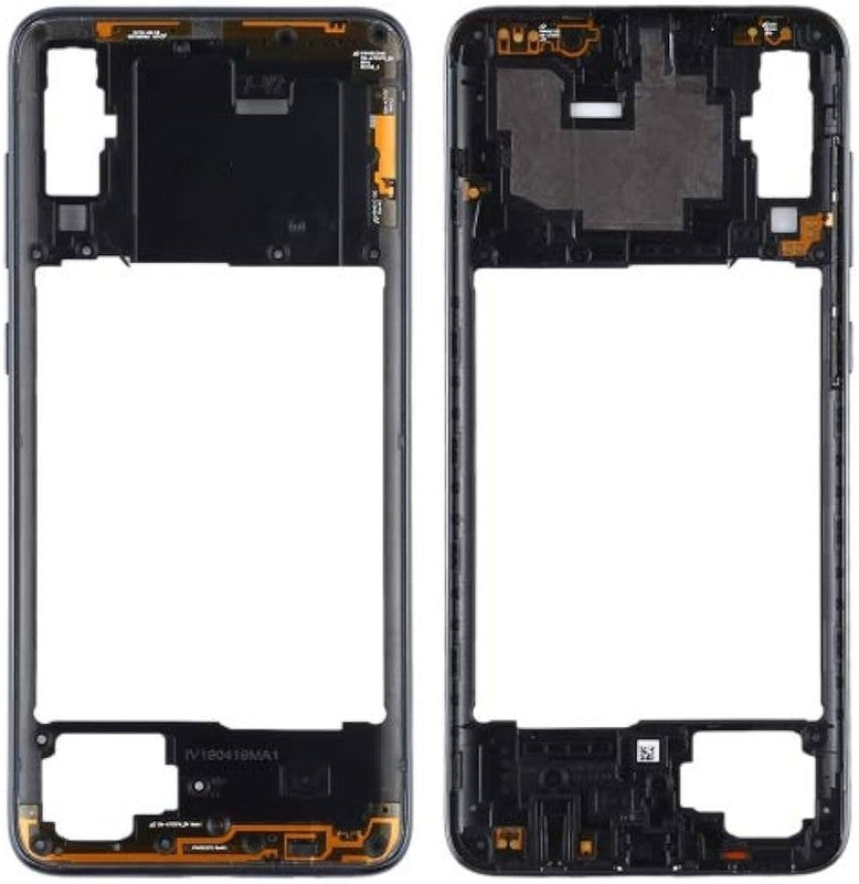 Ouxa Middle Ring Outer Frame for Samsung Galaxy A70 Black