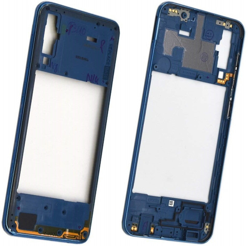 Ouxa Middle Ring Outer Frame for Samsung Galaxy A70 Blue